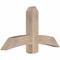Ekena Millwork Bellingham Smooth Timber Gable Bracket, Douglas Fir, 48"W x 26"H x 5 1/2"D x 5 1/2"F, 13/12 Pitch GBW048X26X0606BEL00SDF - alternate 2